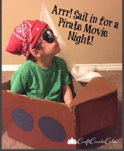 Diy Pirate Ship-Sail in for a Movie Night!