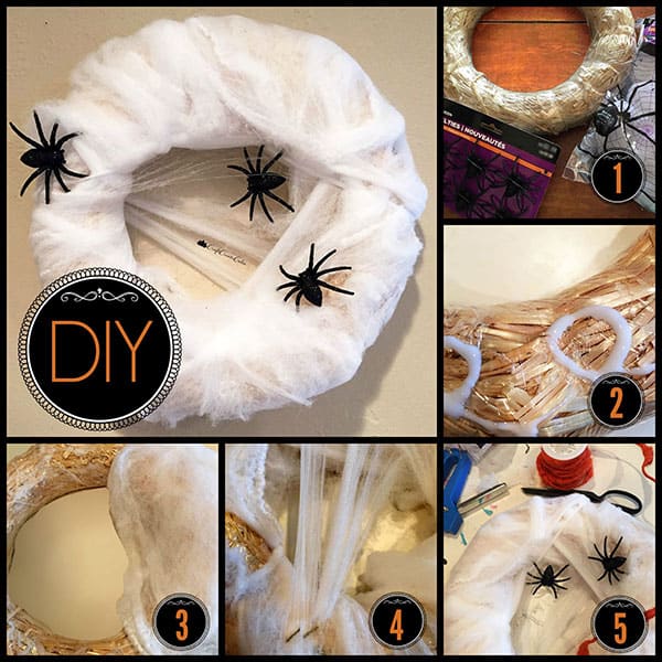 spider wreath diy