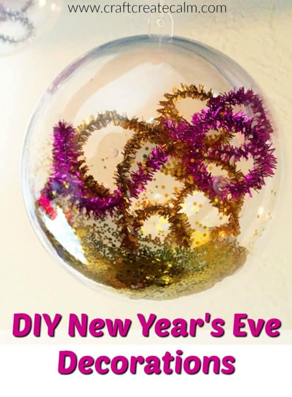 Easy DIY New Year's Eve Decorations