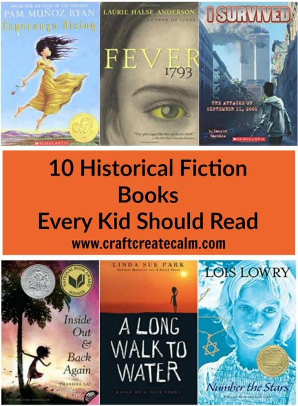 10 of the best historical fiction books for kids. Get kids excited about history with these books about kids during historical events.