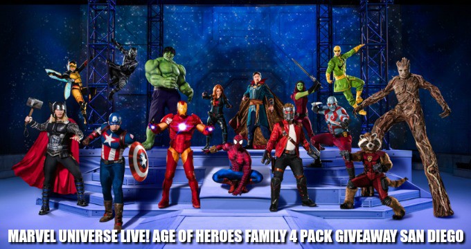 MARVEL Universe LIVE! Age of Heroes Giveaway