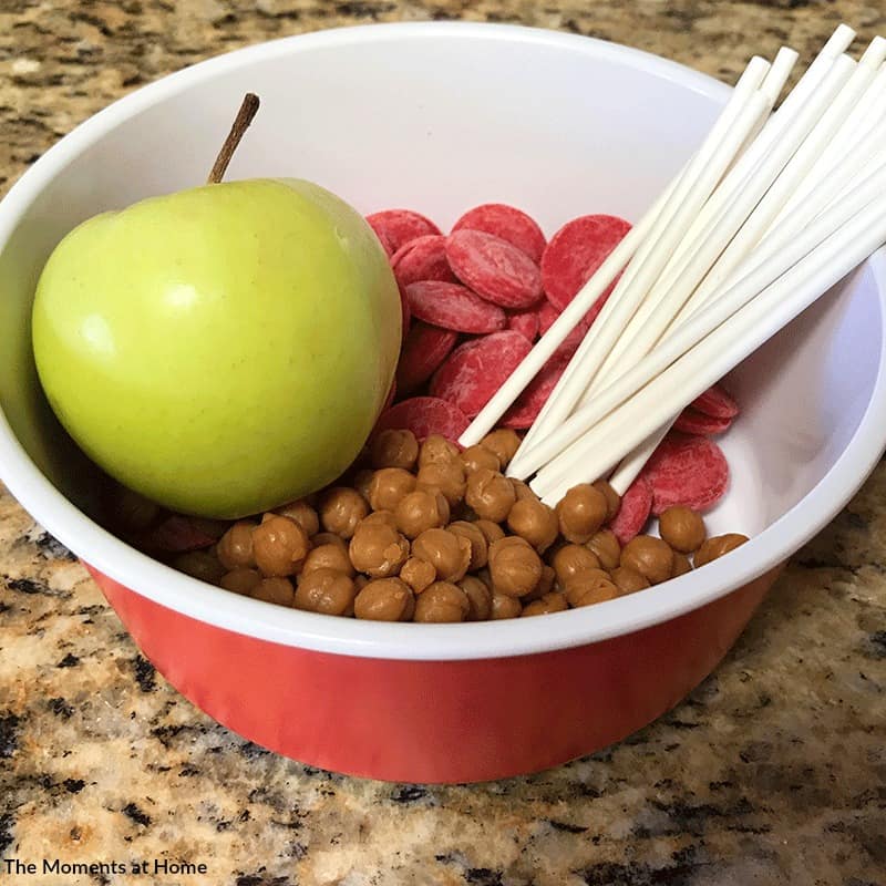 caramel apple pops