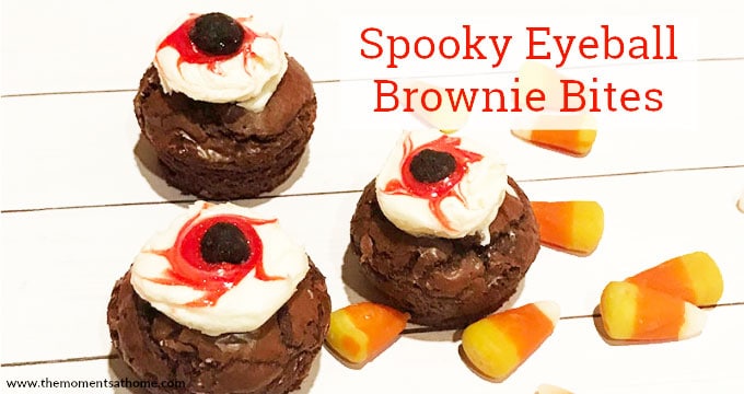 Spooky Eyeball Brownies Halloween Treat