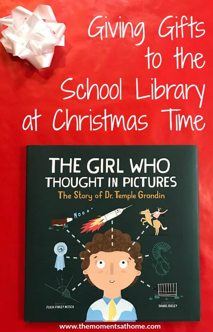 A Gift for the School Library at Christmas - The Moments at Home