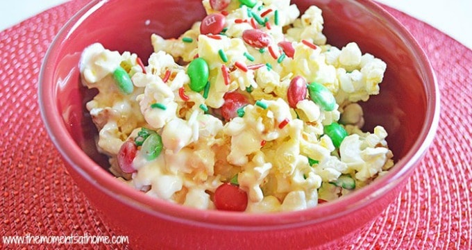 Holiday Popcorn Snack Recipe