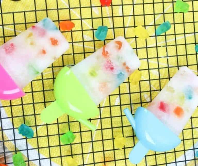 Gummy Bears and Sprite Homemade Popsicle Recipe