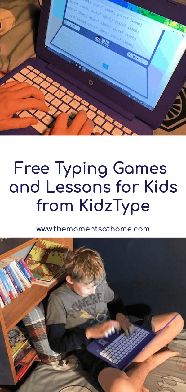 #ad Free typing games for kids from KidzType. #homeschoolingresources