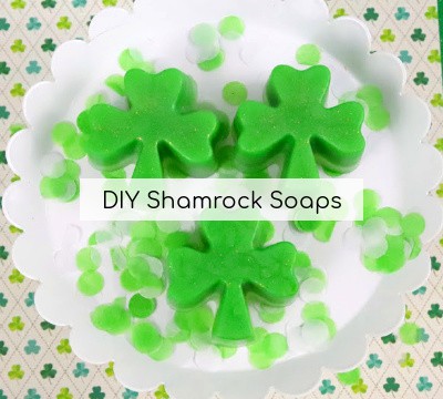 Easy Shamrock Homemade Soap Recipe For Kids