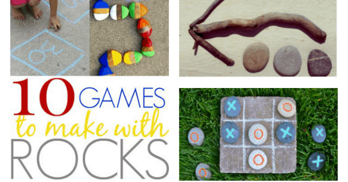 games to make with painted rocks