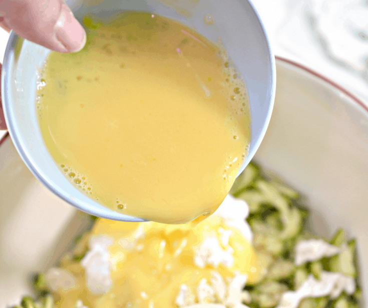 Keto Zucchini Ricotta Fritters