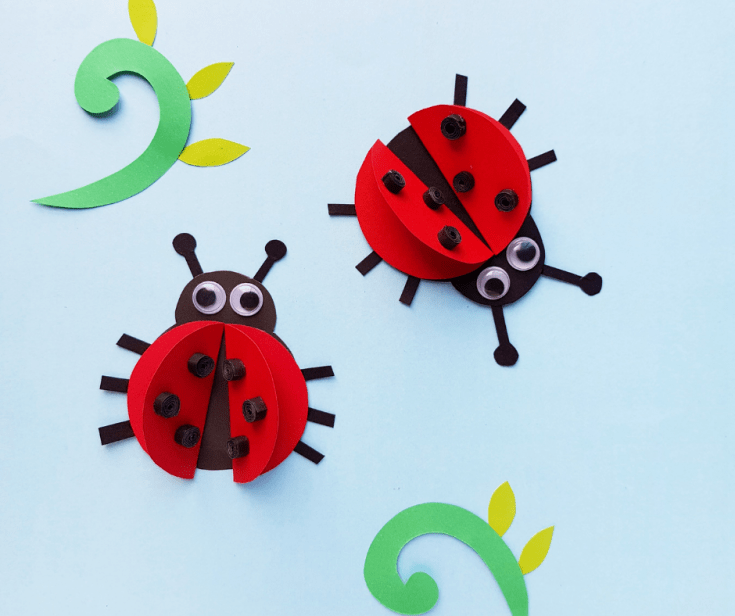 Paper Ladybug Craft