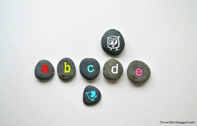 painted rocks for kids activities