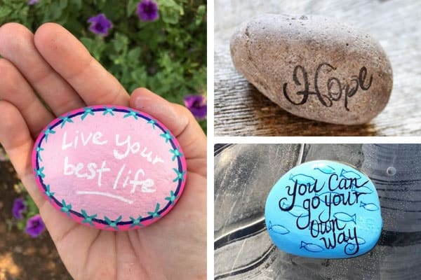 kindness rock projects ideas inspiration