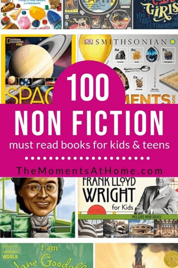 100 Must Read NonFiction Books for Kids