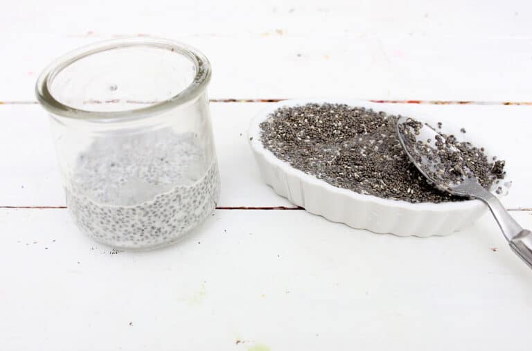 chia seeds in a bowl