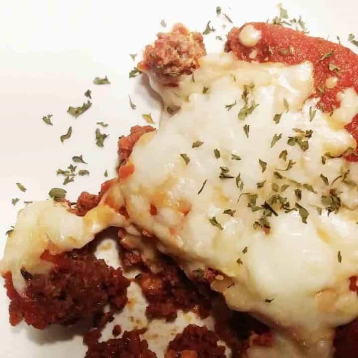 Low Carb / Keto Meatloaf With Parmesan Cheese (no pork rinds!)