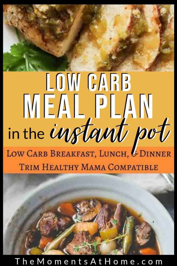 Healthy instant pot meal plan hot sale