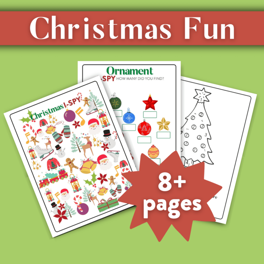 preview of christmas printables