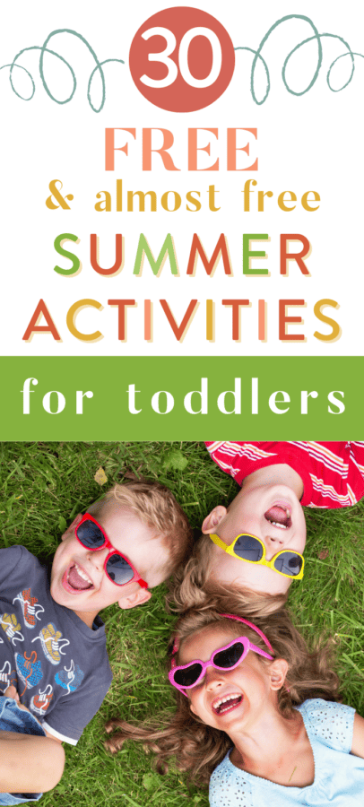 30 Toddler Activities for Summer