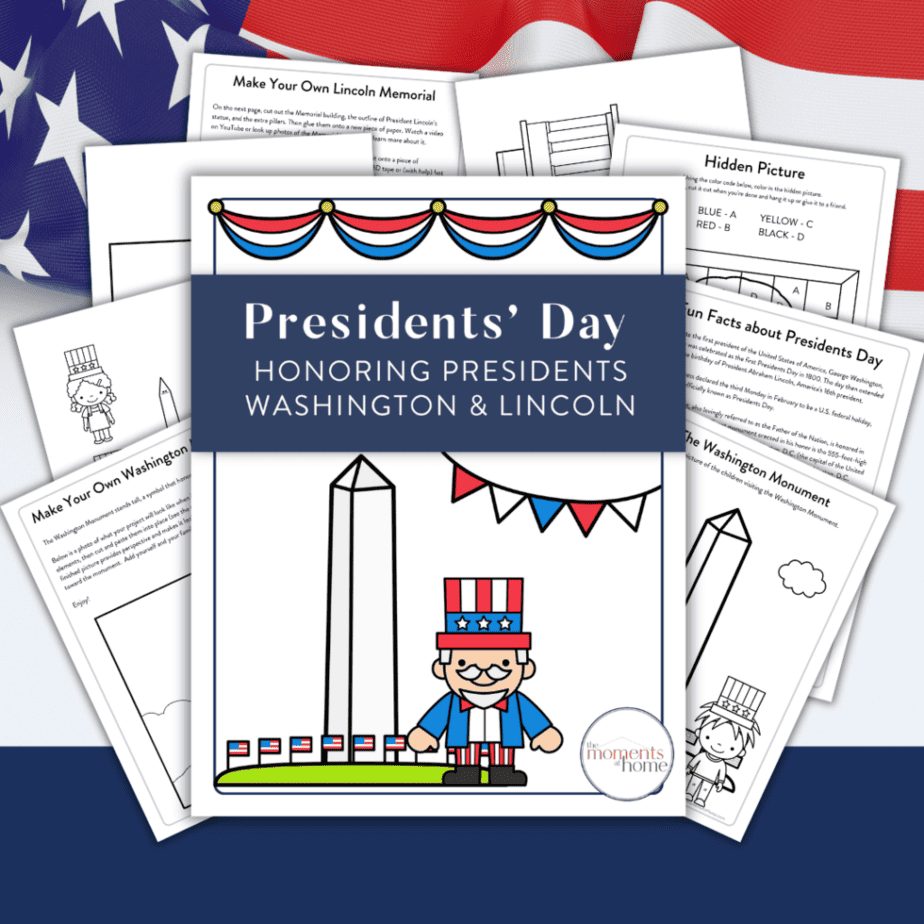 peek at the Presidents' Day chaper in All About America